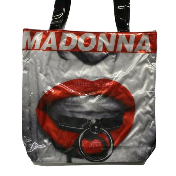 Madonna Vinyl PVC Concert Tote Bag - Picture 2 of 4